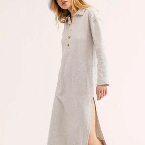 FREE PEOPLE  ON MY WAY PULLOVER SWEATSHIRT DRESS